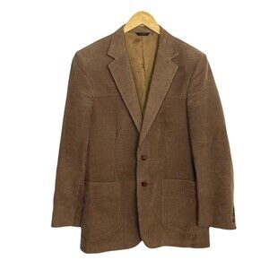Levis Sportswear Corduroy Blazer Vintage Men's 70's 2 Button Sport Coat Size 40R